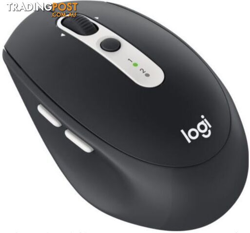 Logitech M585 Wireless Mouse Multi-Device Graphite,Ultra-Precise Scrolling. 2 Thumb Buttons, 24 Months Battery Life - MILT-M585