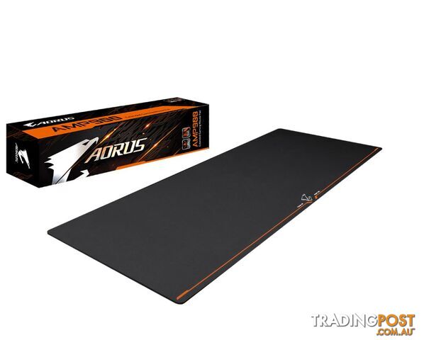 Gigabyte AORUS AMP900 Extended Gaming Mouse Pad Micro Pattern Desk-sized Spill resistant High-density Rubber Base 900*360*3 mm - MIG-AORUSAMP900