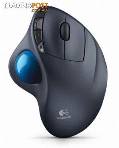 Logitech M570 Wireless Mouse Trackball Comfort Compact Time-tested shape 2.4GHz wireless 18 month battery life(LS) - MILT-M570