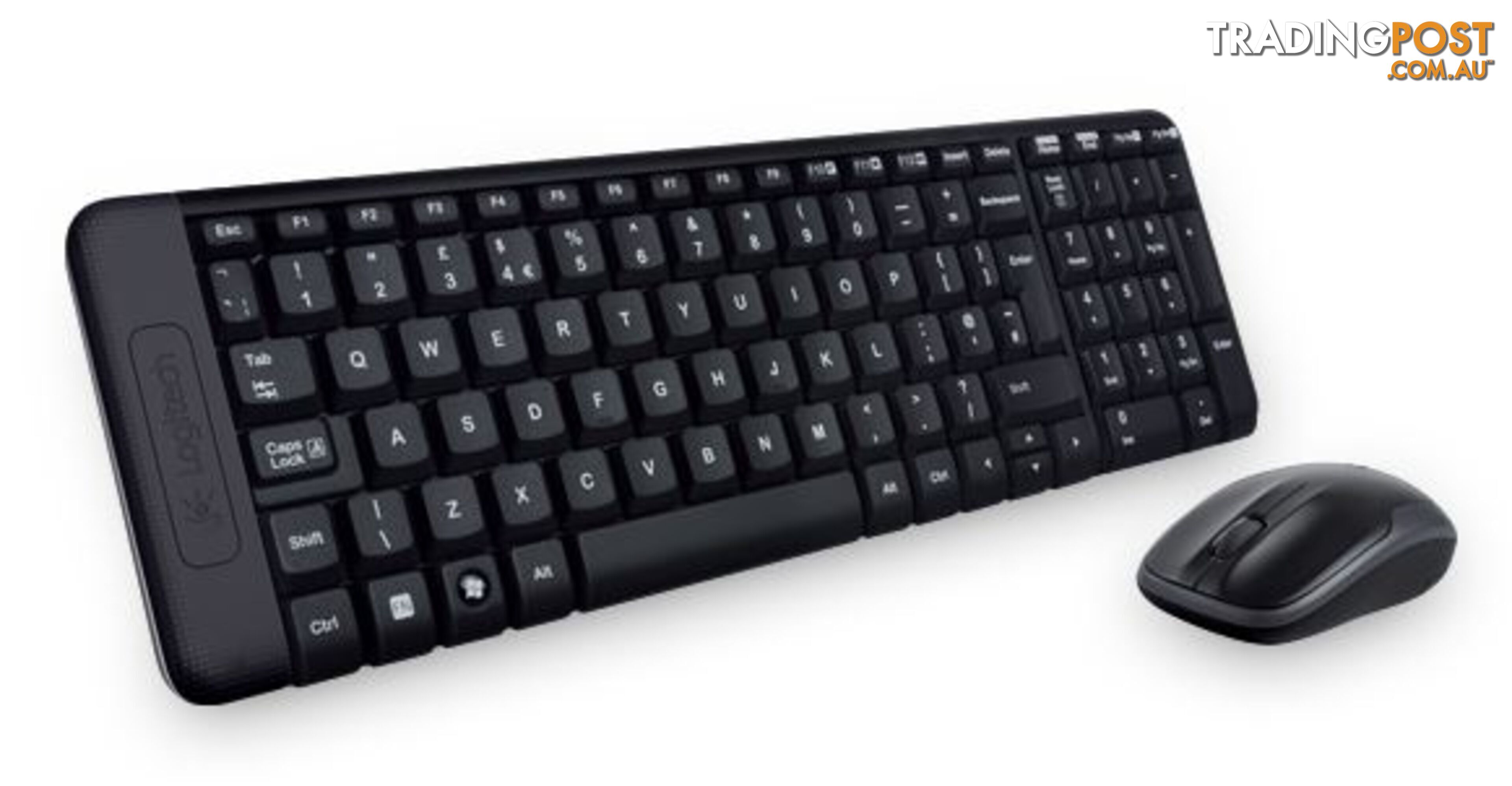 Logitech MK220 Wireless Keyboard & Mouse Combo Much smaller design, same keys 2.4 GHz 128-bit AES encryption Fewer battery hassles - KBLT-MK220