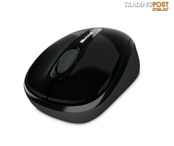 Microsoft Wireless Mobile Mouse 3500 Mac/Win â BLACK (LS) - MIMSWMM3500BLK