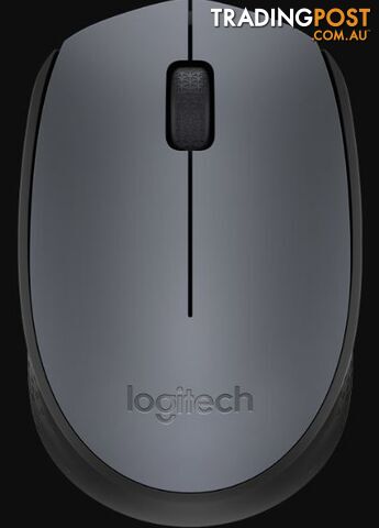 Logitech M171 Grey Reliable 2.4Ghz Wireless Mouse, 1 Year Battery Life - MILT-M171-GREY