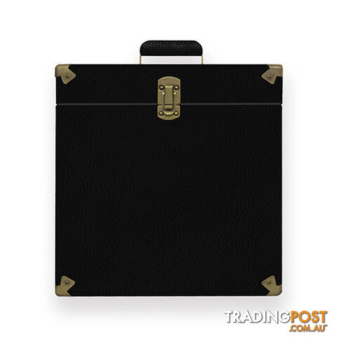 mbeatÂ® Vinyl Record Storage Carrier Case (Vintage Black) (LS) - SPMB-MB-TRC-01