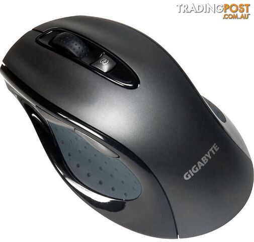 Gigabyte M6800 Precision Dual Lens USB Optical Gaming Mouse 1600 DPI 3000fps Ergonomic Shape Comfortable Rubber Grips Gaming Grade Feet Pad (LS) - MIG-M6800