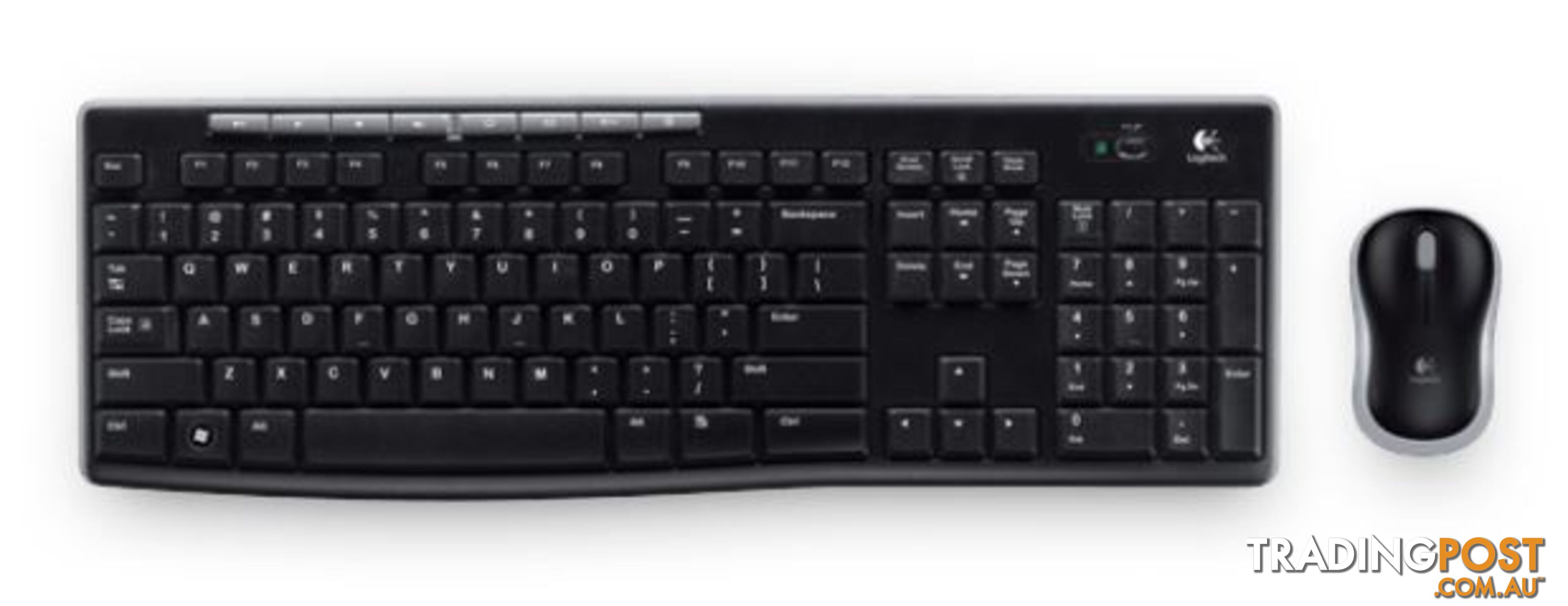 Logitech MK270R Wireless Keyboard and Mouse Combo 2.4GHz Wireless Compact Long Battery Life 8 Shortcut keys ~KBLT-MK235 - KBLT-MK270R