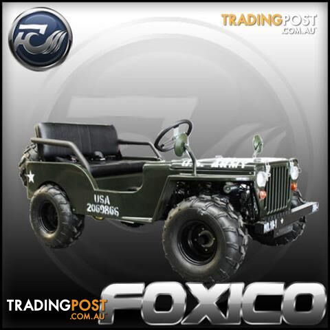 150CC FOXICO BIG MUD WHEELS MINI JEEP CAR REPLICA BUGGY GOKART 4 WHEELER QUAD ATV DIRT BIKE