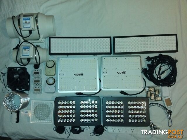 LED GROW LIGHTS AND ACCESSORIES