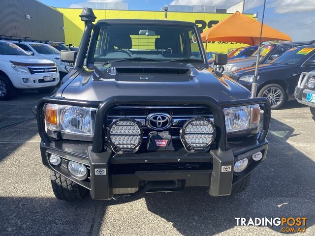 2019 TOYOTA LANDCRUISER GXL DOUBLE CAB VDJ79R CAB CHASSIS
