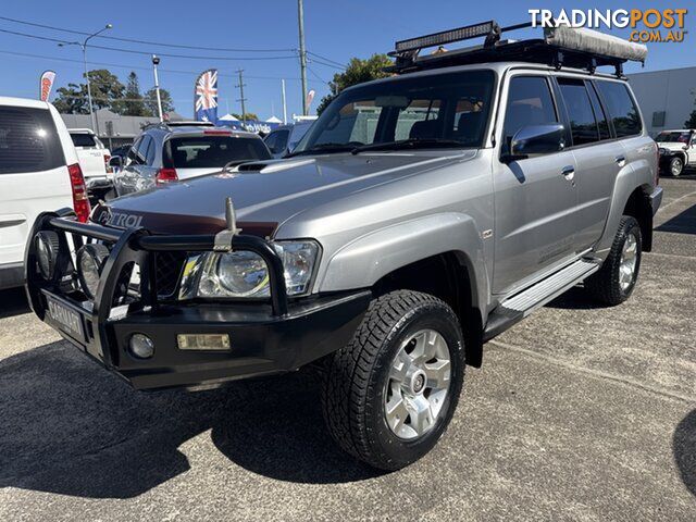 2012 Nissan Patrol Y61 GU 8 ST Simpson 50th Anniversary Silver 4 Speed Automatic...