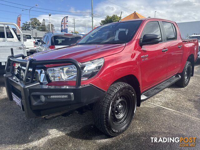 2020 Toyota Hilux GUN136R SR Double Cab 4x2 Hi-Rider Red 6 Speed Sports...