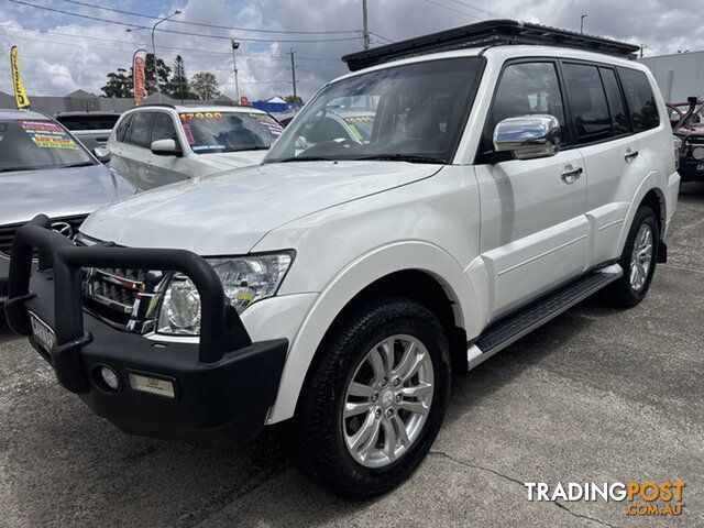 2015 Mitsubishi Pajero NX MY15 GLX White 5 Speed Sports Automatic Wagon