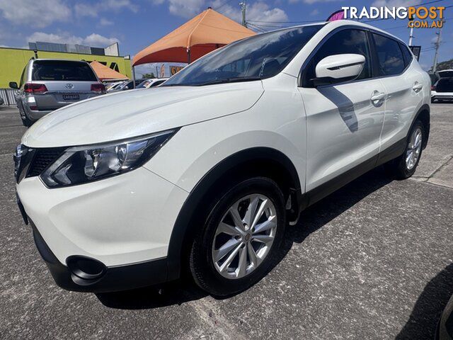 2017 Nissan Qashqai J11 ST White 1 Speed Constant Variable Wagon