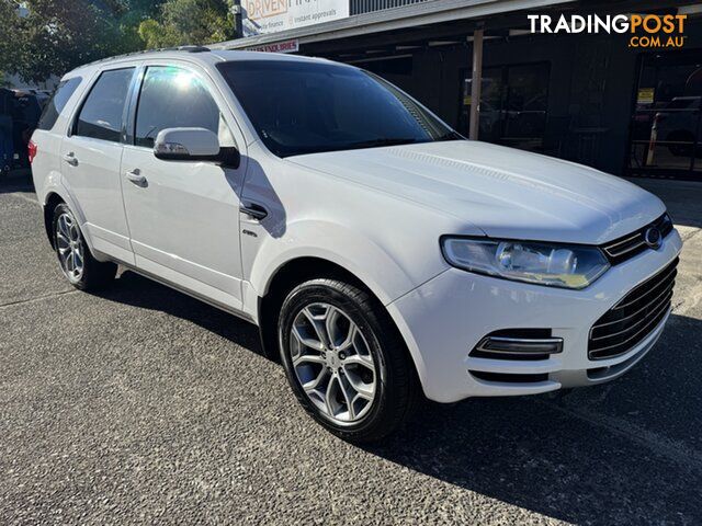 2012 Ford Territory SZ Titanium Seq Sport Shift AWD White 6 Speed Sports...
