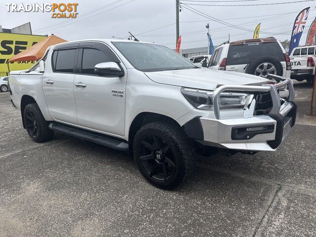2021 Toyota Hilux GUN126R SR5 Double Cab White 6 Speed Sports Automatic Utility