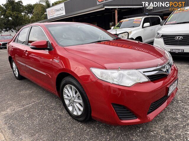 2013 Toyota Camry AVV50R Hybrid H Red 1 Speed Constant Variable Sedan Hybrid