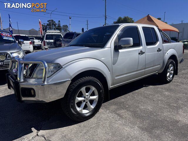 2012 Nissan Navara D40 S6 MY12 ST Silver 5 Speed Sports Automatic Utility