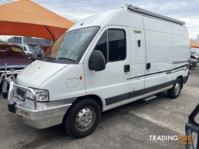 2005 Fiat Ducato Maxi High Roof LWB White 5 Speed Manual Van