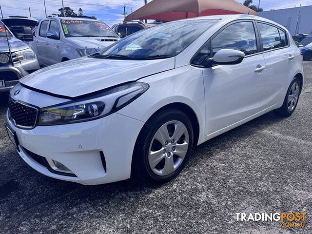 2017 Kia Cerato YD MY18 S White 6 Speed Sports Automatic Hatchback