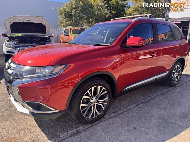 2017 Mitsubishi Outlander ZL MY18.5 ES 2WD Red 6 Speed Constant Variable Wagon
