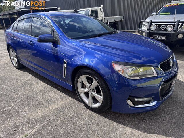 2016 Holden Commodore VF II MY16 SV6 Blue 6 Speed Sports Automatic Sedan