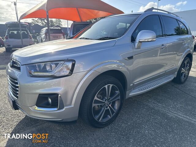 2018 Holden Captiva CG MY18 LTZ AWD Silver 6 Speed Sports Automatic Wagon