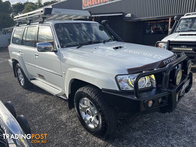 2016 Nissan Patrol Y61 GU 10 Legend Edition White 5 Speed Manual Wagon