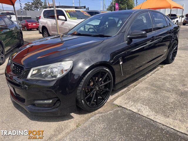2016 Holden Commodore VF II MY16 SV6 Black Black 6 Speed Sports Automatic Sedan