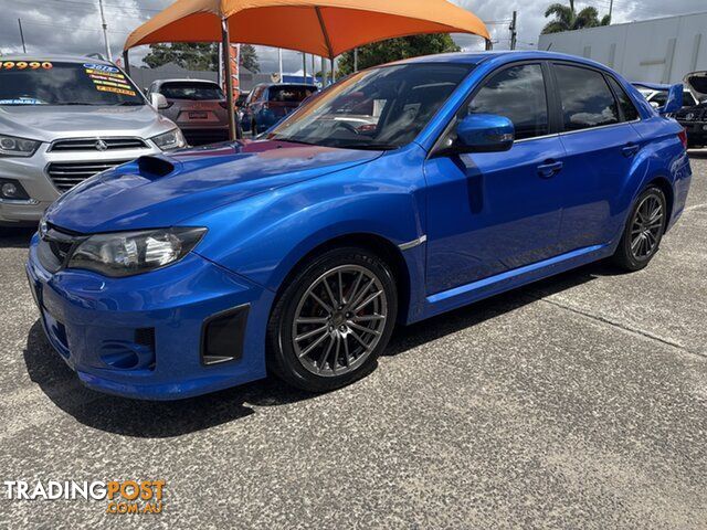 2010 Subaru Impreza G3 MY11 WRX AWD Blue 5 Speed Manual Sedan