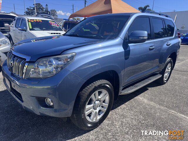 2009 Toyota Landcruiser Prado GRJ150R Kakadu Blue 5 Speed Sports Automatic...