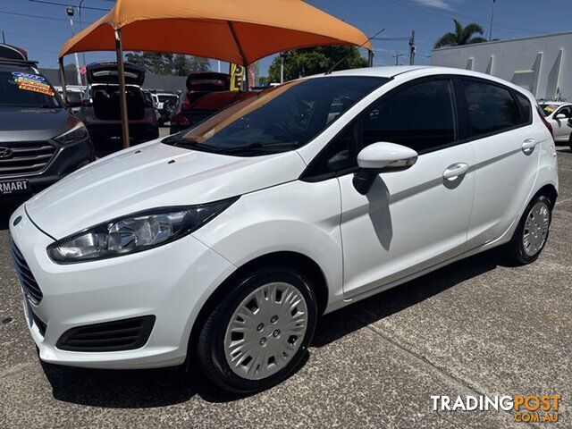 2018 Ford Fiesta WZ Ambiente White 5 Speed Manual Hatchback