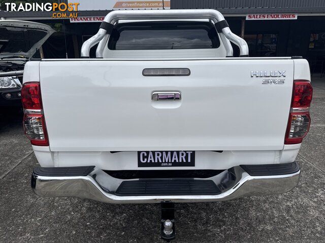2013 Toyota Hilux KUN26R MY14 SR5 Double Cab White 5 Speed Automatic Utility - photo 3 of 30