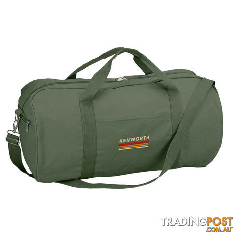 Kenworth Stripe Duffle Bag - Green - SKU: C-KEN1170