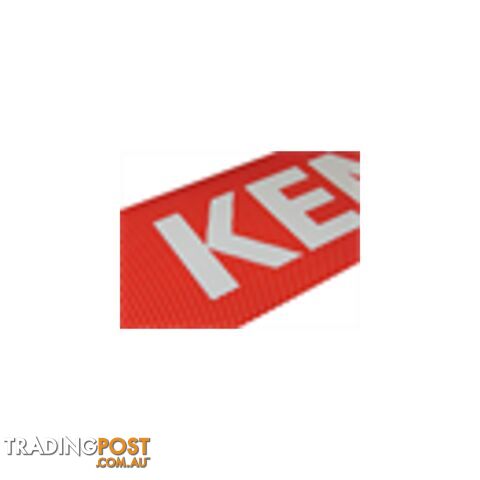 Kenworth Windscreen Decal Red/White 2600x145mm - SKU: PPT2DE0012KW