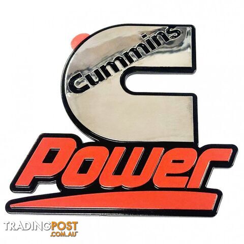 Cummins Power Chrome Sticker (Badge) - SKU: GPI-CSTICKER - photo 2 of 4
