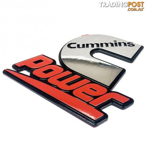 Cummins Power Chrome Sticker (Badge) - SKU: GPI-CSTICKER - photo 3 of 4