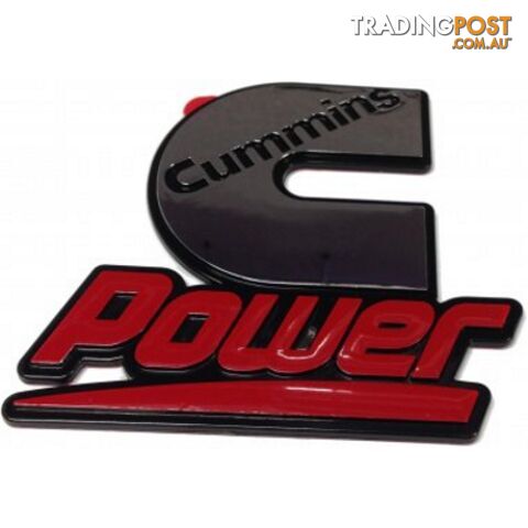 Cummins Power Chrome Sticker (Badge) - SKU: GPI-CSTICKER