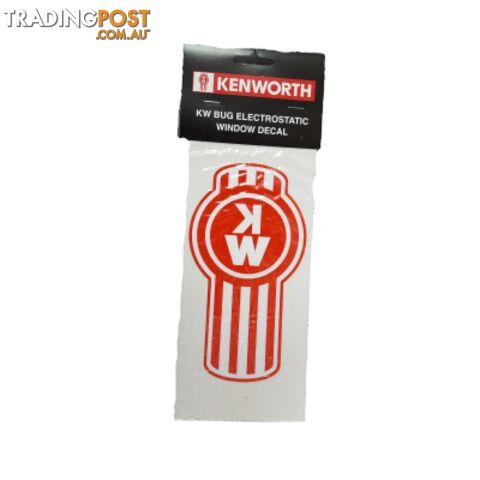 Kenworth Red & White Windscreen Decal - SKU: PPT2DE0004KW