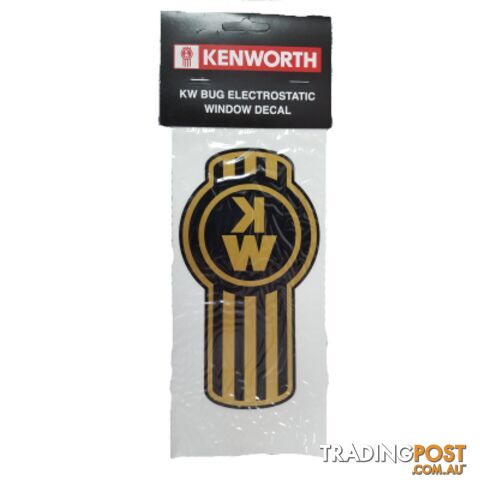 Kenworth Black & Gold Windscreen Decal - SKU: PPT2DE0003KW