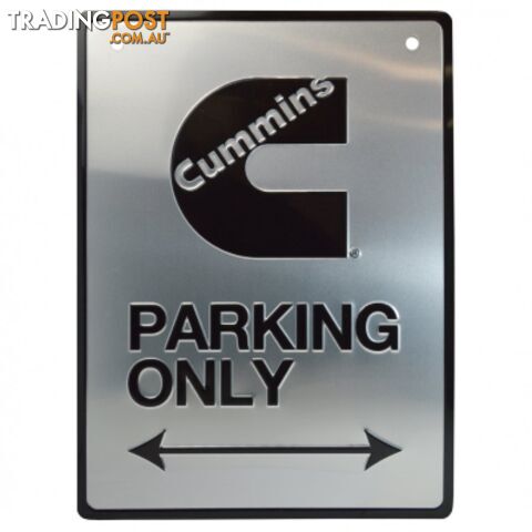Cummins Parking Sign - SKU: GPI01903