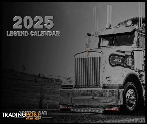 Kenworth Legends Calendar 2025 - SKU: KWLEGENDS2025