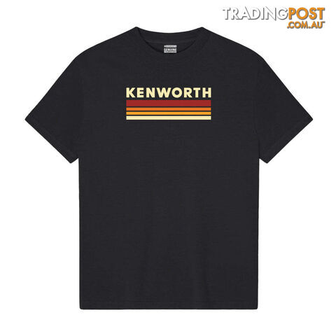 Kenworth Stripe Tee - Black