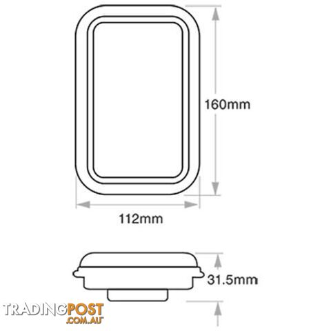 Narva 94602 LED Rear Direction Indicator - SKU: 94602 - photo 2 of 3