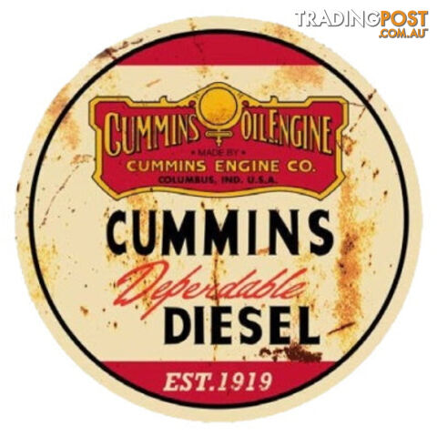 Cummins Vintage Garage Sign - SKU: GPI02378