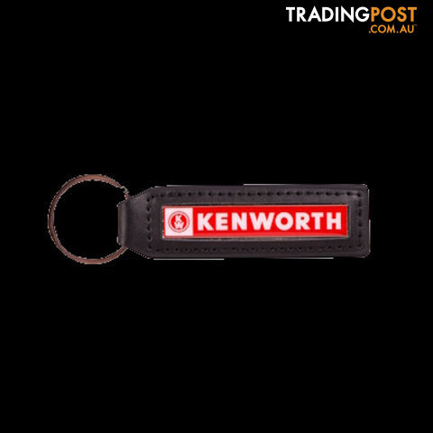 Kenworth Genuine Leather Keyring - SKU: C-KEN1078