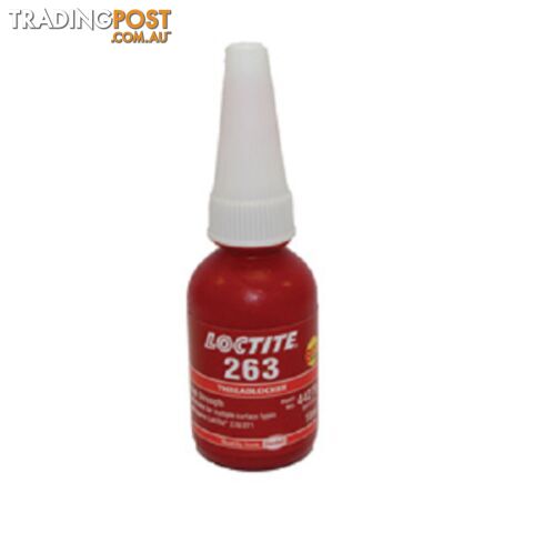 Loctite 263 High Strength Threadlocker 10ml - SKU: L0C44279
