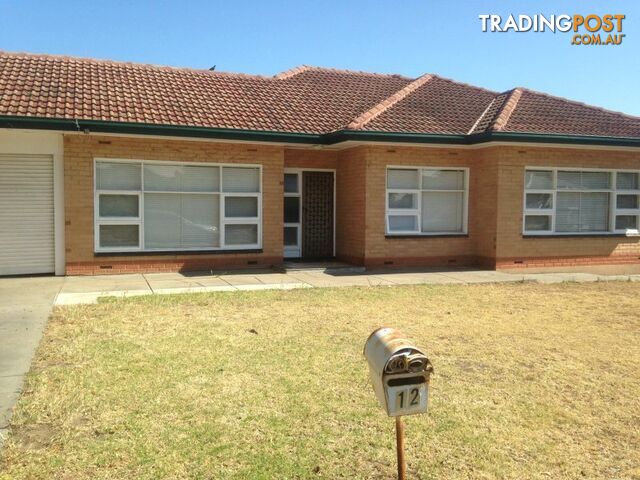 12 Basnett Street KURRALTA PARK SA 5037