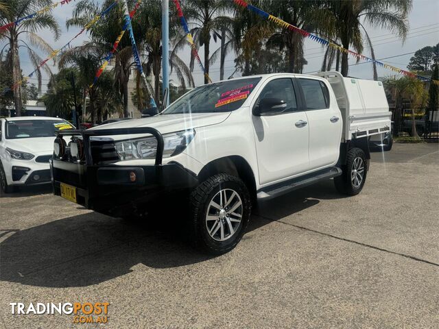 2017 TOYOTA HILUX SR GUN126R CAB CHASSIS