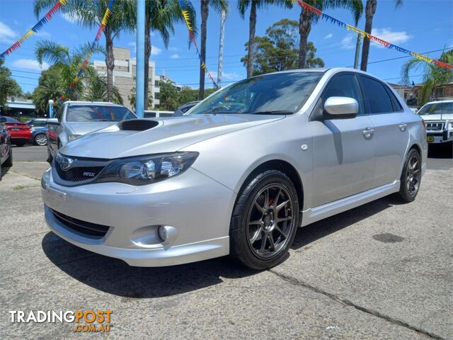 2009 SUBARU IMPREZA WRX G3MY09 SEDAN
