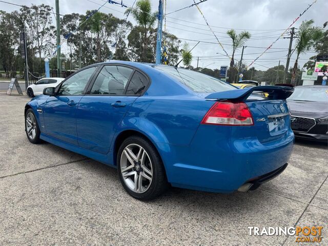 2012 HOLDEN COMMODORE SV6 VEIIMY12 SEDAN