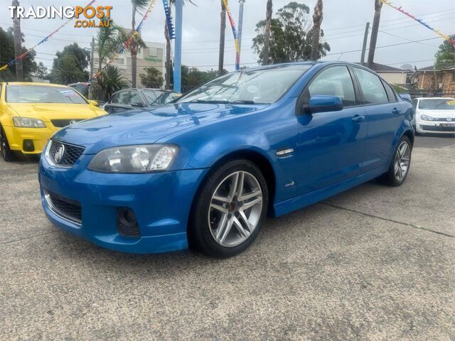 2012 HOLDEN COMMODORE SV6 VEIIMY12 SEDAN